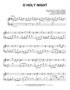 O Holy Night von Alexis Ffrench (Download) 