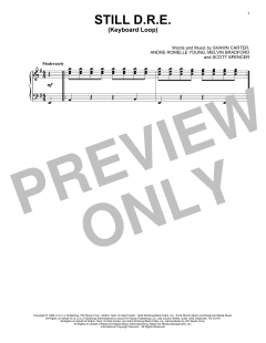 Still D.R.E. (Keyboard Loop only) von Snoop Dogg (Download) 