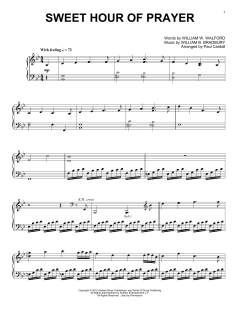Sweet Hour Of Prayer von Paul Cardall (Download) 