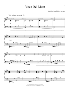 Voce Del Mare von Hans-Günter Heumann (Download) 