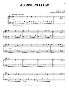 As Rivers Flow von David Lanz (Download) 