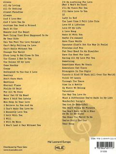 Budgetbooks: Love Songs 