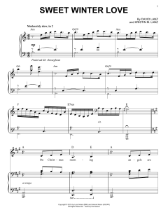 Sweet Winter Love von David Lanz (Download) 