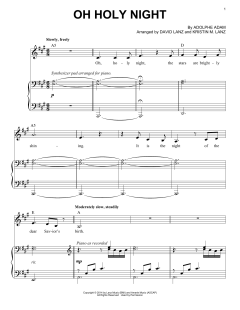 Oh Holy Night von David & Kristin Amarie Lanz (Download) 