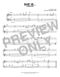 She Is...(Interlude) von David Lanz (Download) 