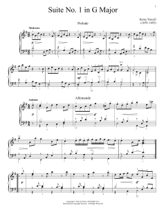 Suite In G Major (Download) 