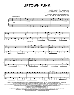 Uptown Funk (feat. Bruno Mars) [Classical version] von Mark Ronson (Download) 
