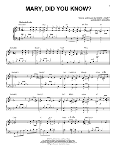 Mary, Did You Know? [Jazz version] von Kathy Mattea (Download) 