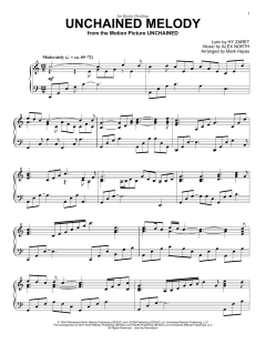 Unchained Melody von Hy Zaret (Download) 