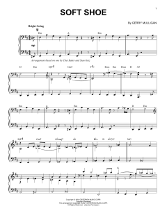 Soft Shoe [Jazz version] von Gerry Mulligan (Download) 