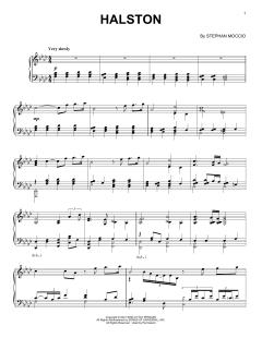 Halston von Stephan Moccio (Download) 