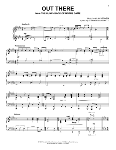 Out There von Alan Menken (Download) 