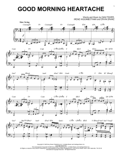 Good Morning Heartache [Jazz version] von Diana Ross (Download) 