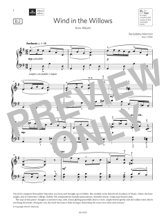 Wind in the Willows (Grade 5, list B2, from the ABRSM Piano Syllabus 2023 & 2024) (Download) 