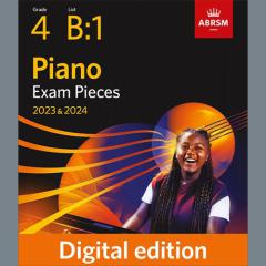 Billie's Song (Grade 4, list B1, from the ABRSM Piano Syllabus 2023 & 2024) (Download) 