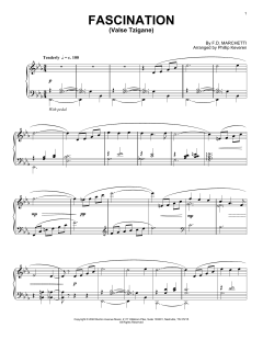 Fascination (Valse Tzigane) von F.D. Marchetti (Download) 