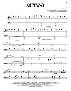 As It Was von Harry Styles (Download) 