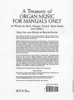 A Treasury of Organ Music for Manuals Only 