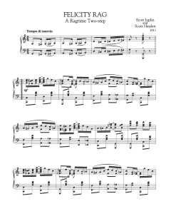 Felicity Rag von Scott Joplin (Download) 