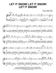 Let It Snow! Let It Snow! Let It Snow! von Jule Styne (Download) 