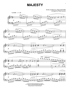 Majesty [Classical version] von Jack Hayford (Download) 