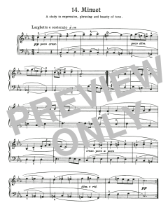Minuet In C Minor, BWV Appendix 121 von Johann Sebastian Bach (Download) 