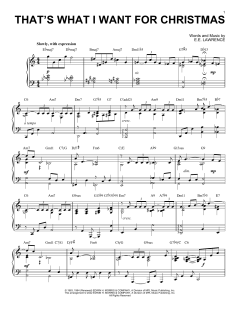 That's What I Want For Christmas [Jazz version] von Nancy Wilson (Download) 
