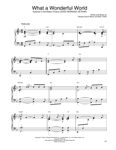 What A Wonderful World von John Tesh (Download) 