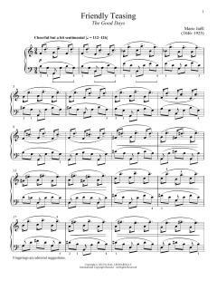 Friendly Teasing von Marie Jaëll (Download) 