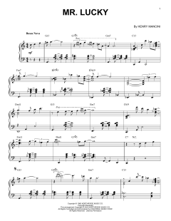 Mr. Lucky [Jazz version] von Henry Mancini (Download) 