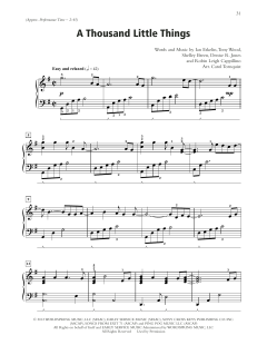 A Thousand Little Things von Point Of Grace (Download) 