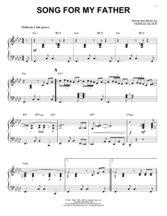 Song For My Father von Horace Silver (Download) 