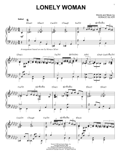 Lonely Woman von Horace Silver (Download) 