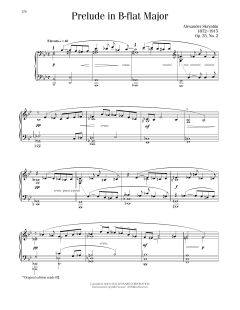 Prelude, Op. 35, No. 2 (Download) 