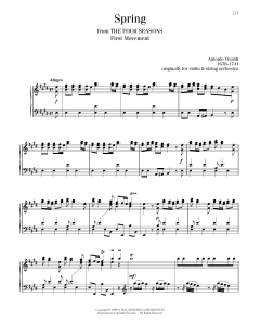 Allegro I, RV 269 ("Spring") (Download) 