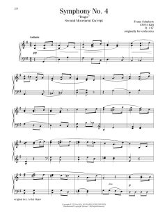 Symphony No. 4 ("Tragic") In C Minor, 2nd Movement (Download) 