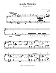 Danube Mermaid, Op. 427 (Download) 