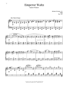 Emperor Waltz, Op. 437 (Download) 