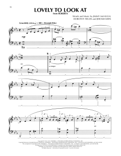 Lovely To Look At von Jerome Kern (Download) 