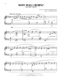 Why Was I Born? von Jerome Kern (Download) 
