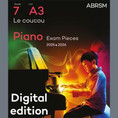 Le coucou (Grade 7, list A3, from the ABRSM Piano Syllabus 2025 & 2026) (Download) 