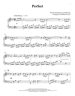 Perfect von Ed Sheeran (Download) 