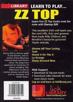 Learn To Play ZZ Top von Danny Gill 