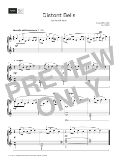 Distant Bells: for left hand only (Download) 