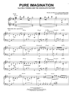 Pure Imagination von Anthony Newley (Download) 