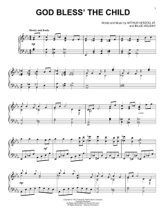 God Bless' The Child von Billie Holiday (Download) 