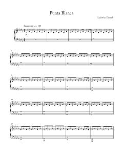 Punta Bianca von Ludovico Einaudi (Download) 