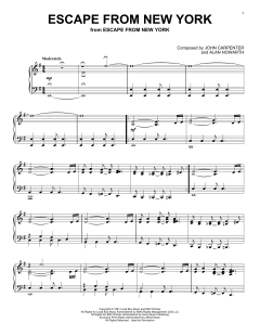 Escape From New York von Alan Howarth (Download) 