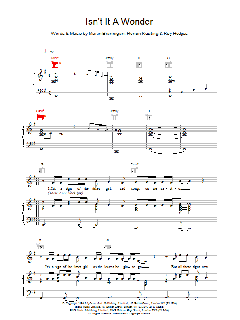 Isnt It A Wonder von Andrew Lloyd Webber (Download) 