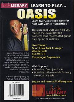 Learn To Play Oasis von Oasis 